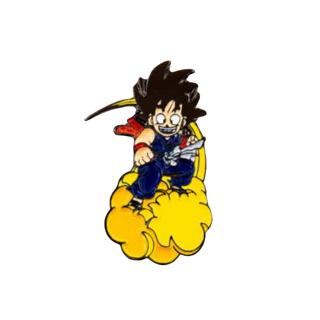Pin Goku Nube Metálico