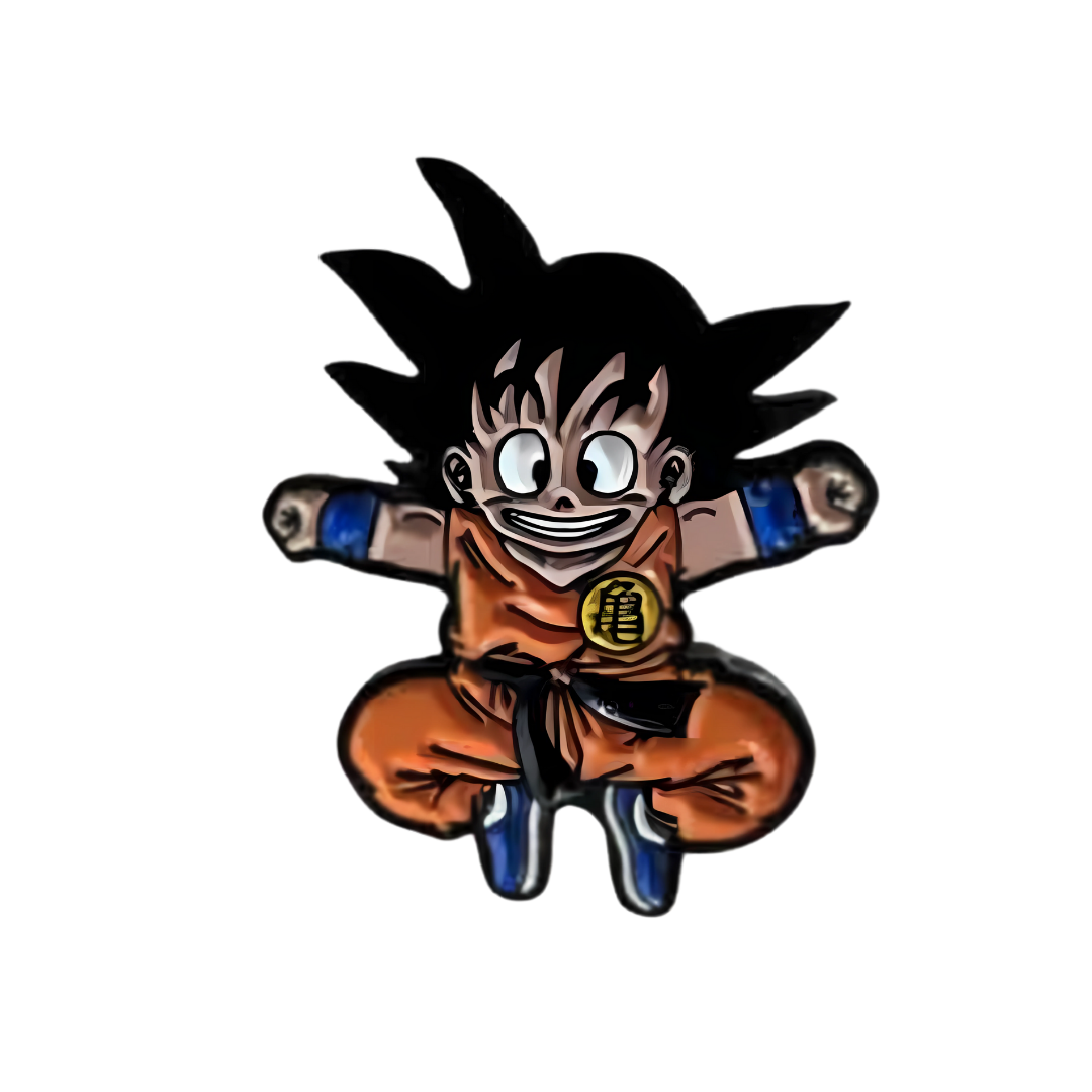 Pin Goku Happy Metálico