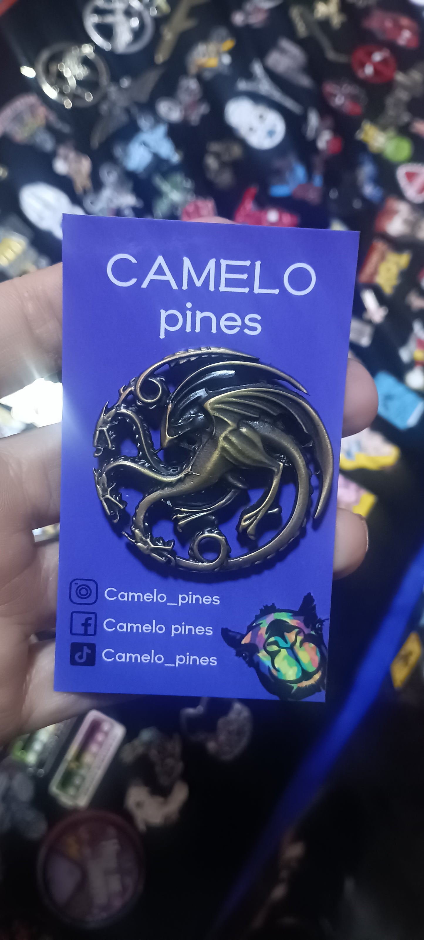 Pin Casa Targaryen Juego De Tronos Metálico