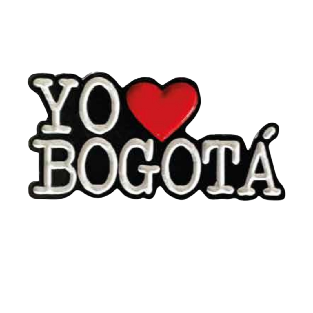 Pin Amor Por Bogotá Metálico
