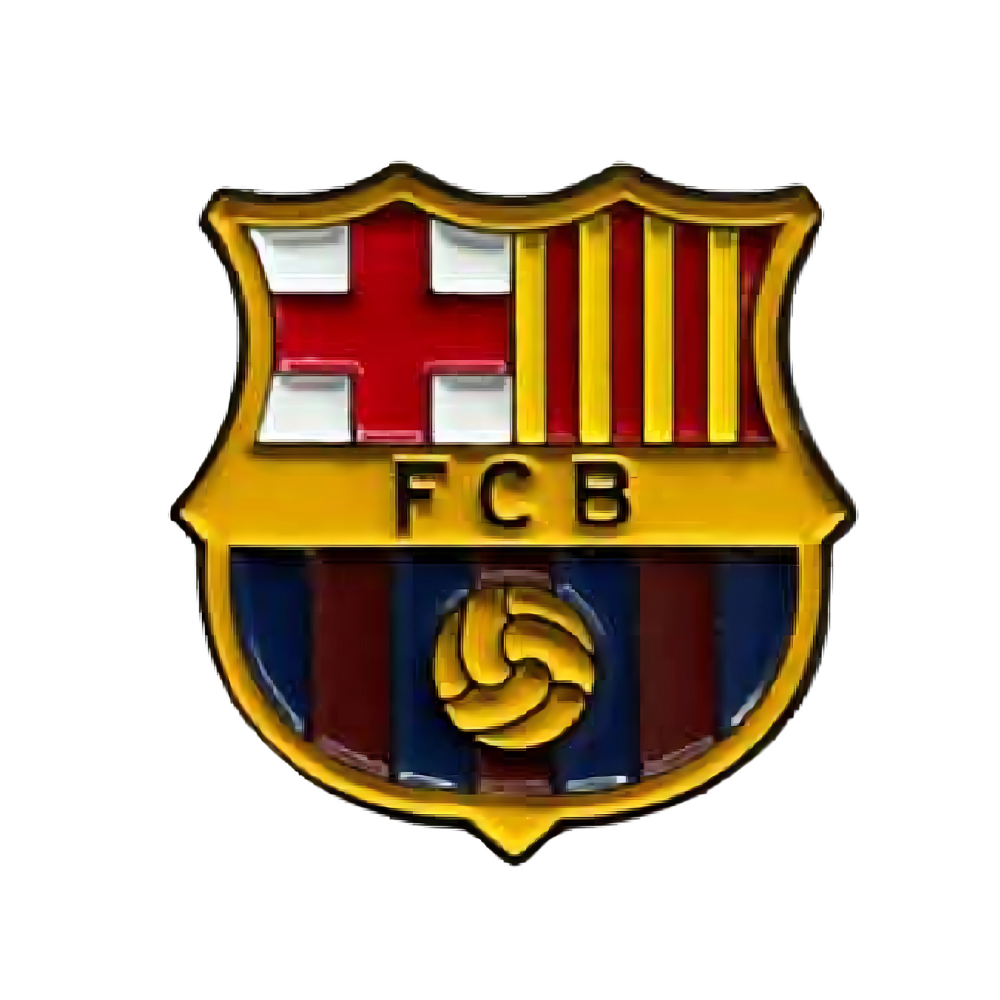 Pin Club Barcelona Metálico