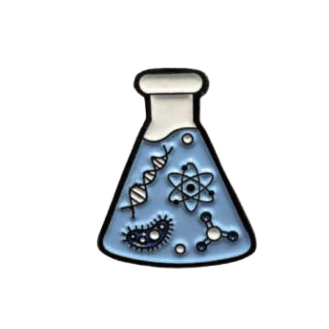 Pin Química Metálico