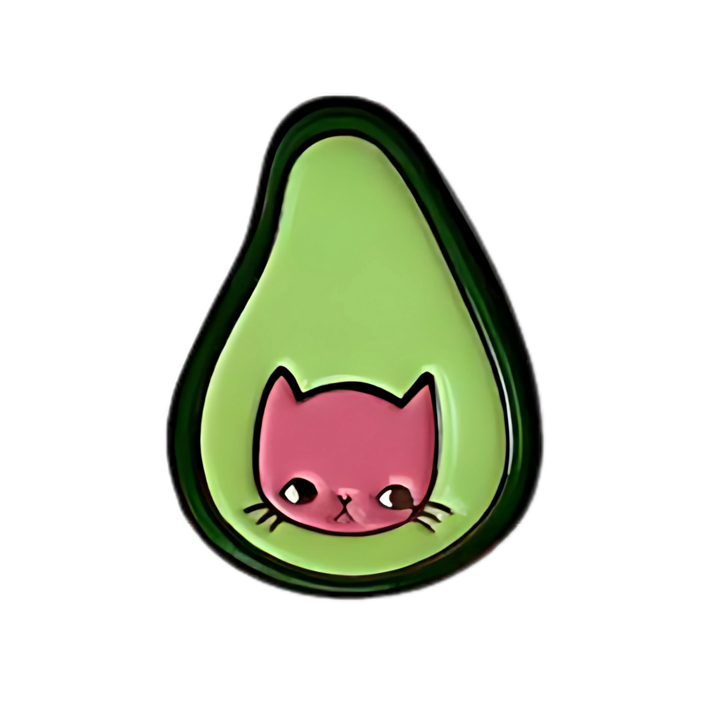 Pin avocato Meme Metálico