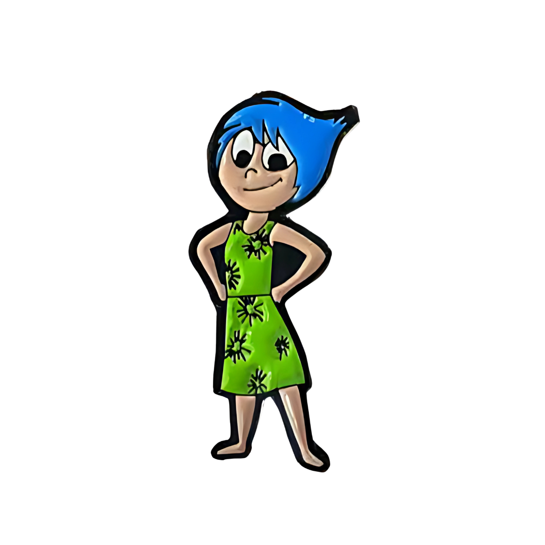 Pin Alegría Intensamente Metálico