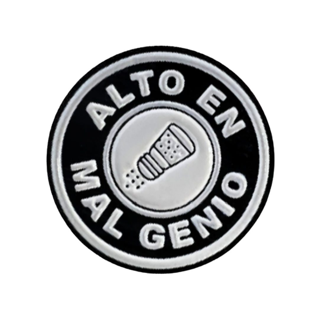 Pin Alto en Mal Genio Metálico