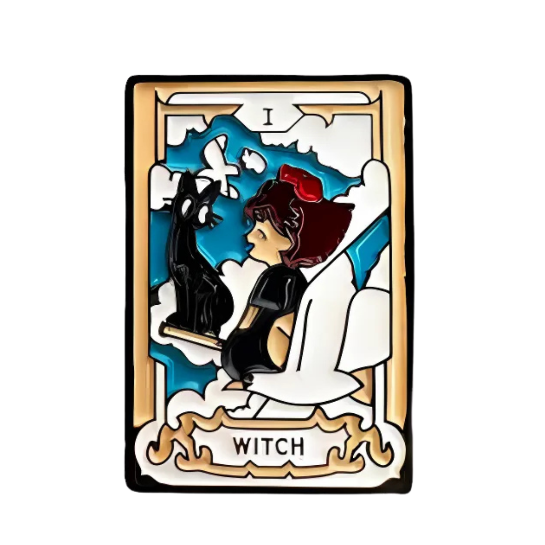 Pin Carta The Witch Metálico
