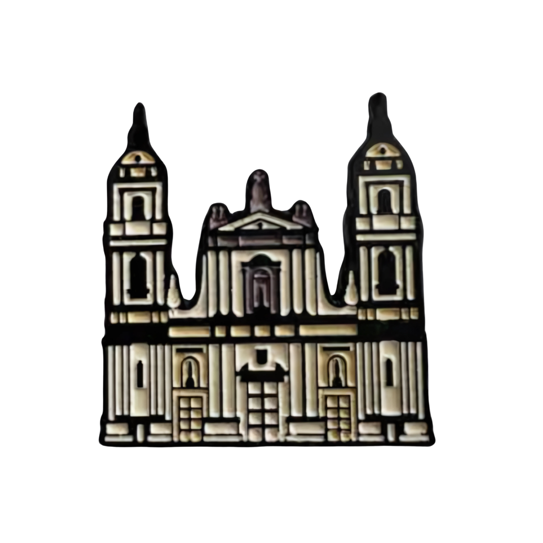 Pin Catedral De Piedra Metálico