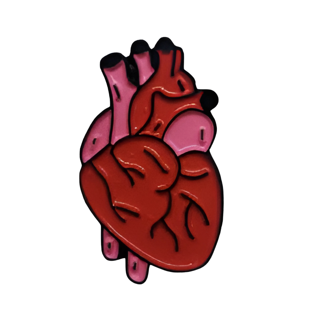 Pin Corazón Metálico