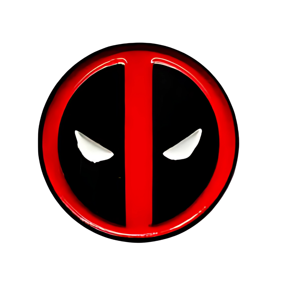 Pin Deadpool Escudo Metálico