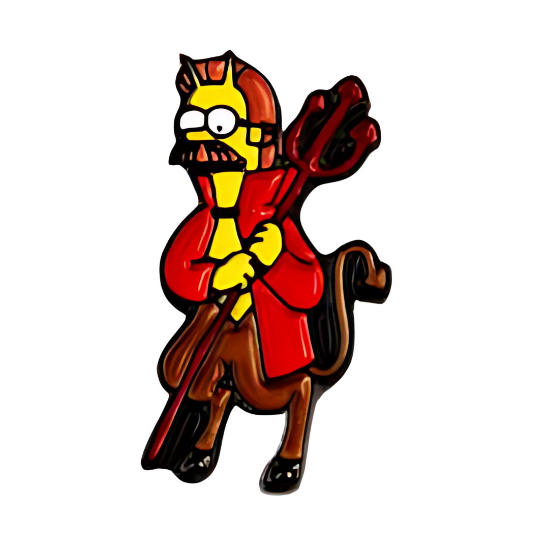 Pin Flanders Diablo Metálico