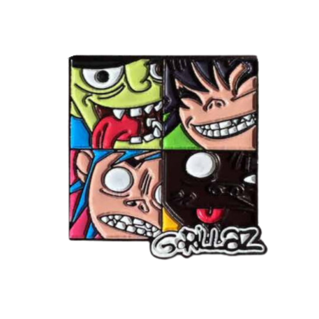 Pin Gorillaz Metálico