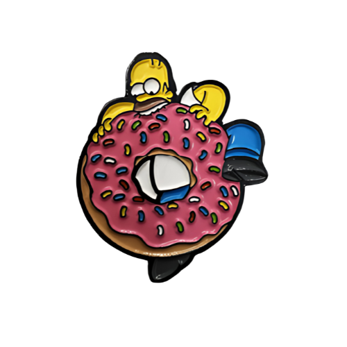 Pin Homero Dona Metálico