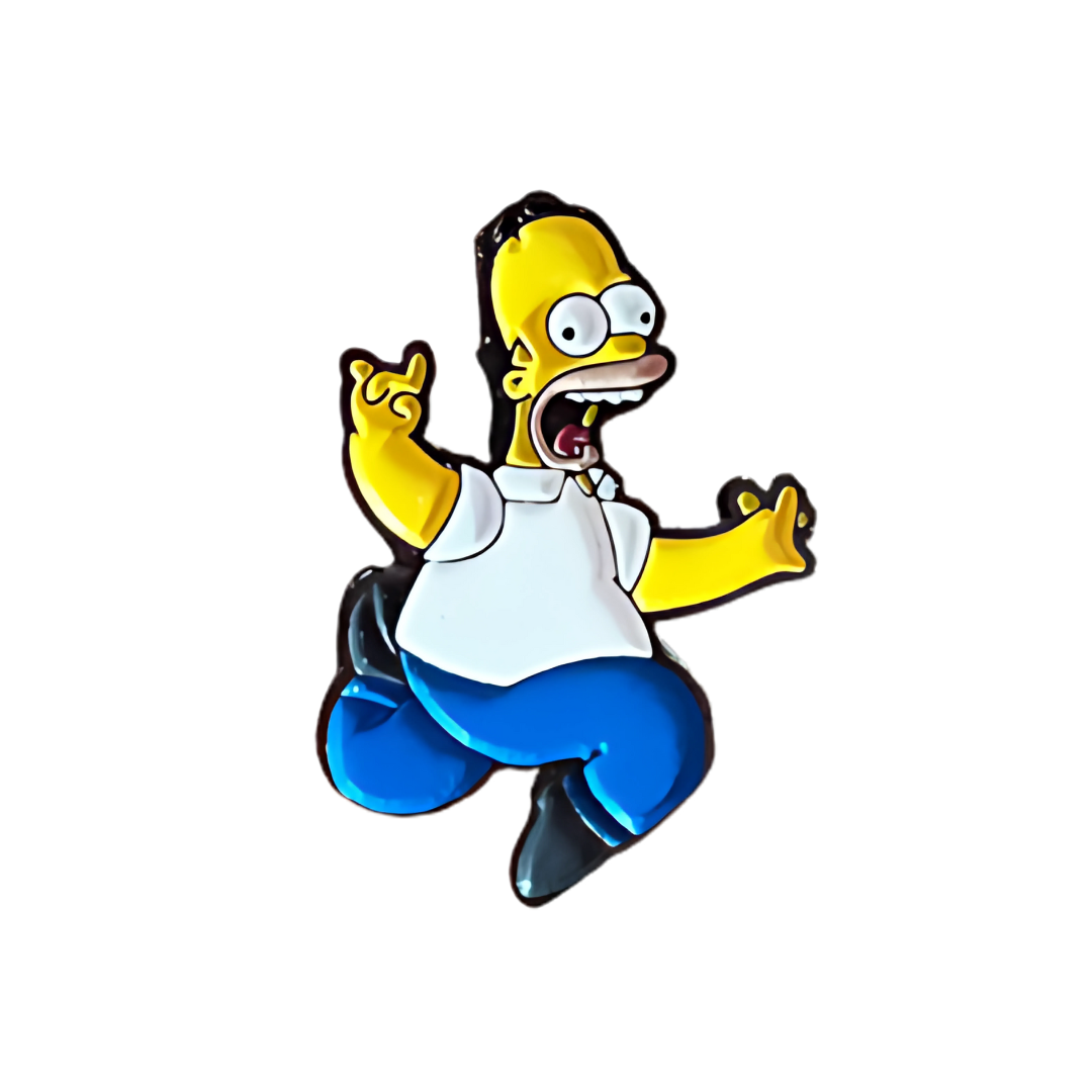 Pin Homero Grito Mini Metálico
