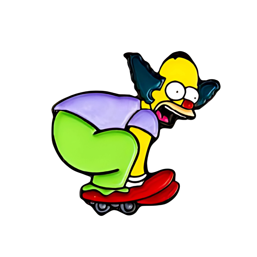 Pin Krusty El Payaso Metálico