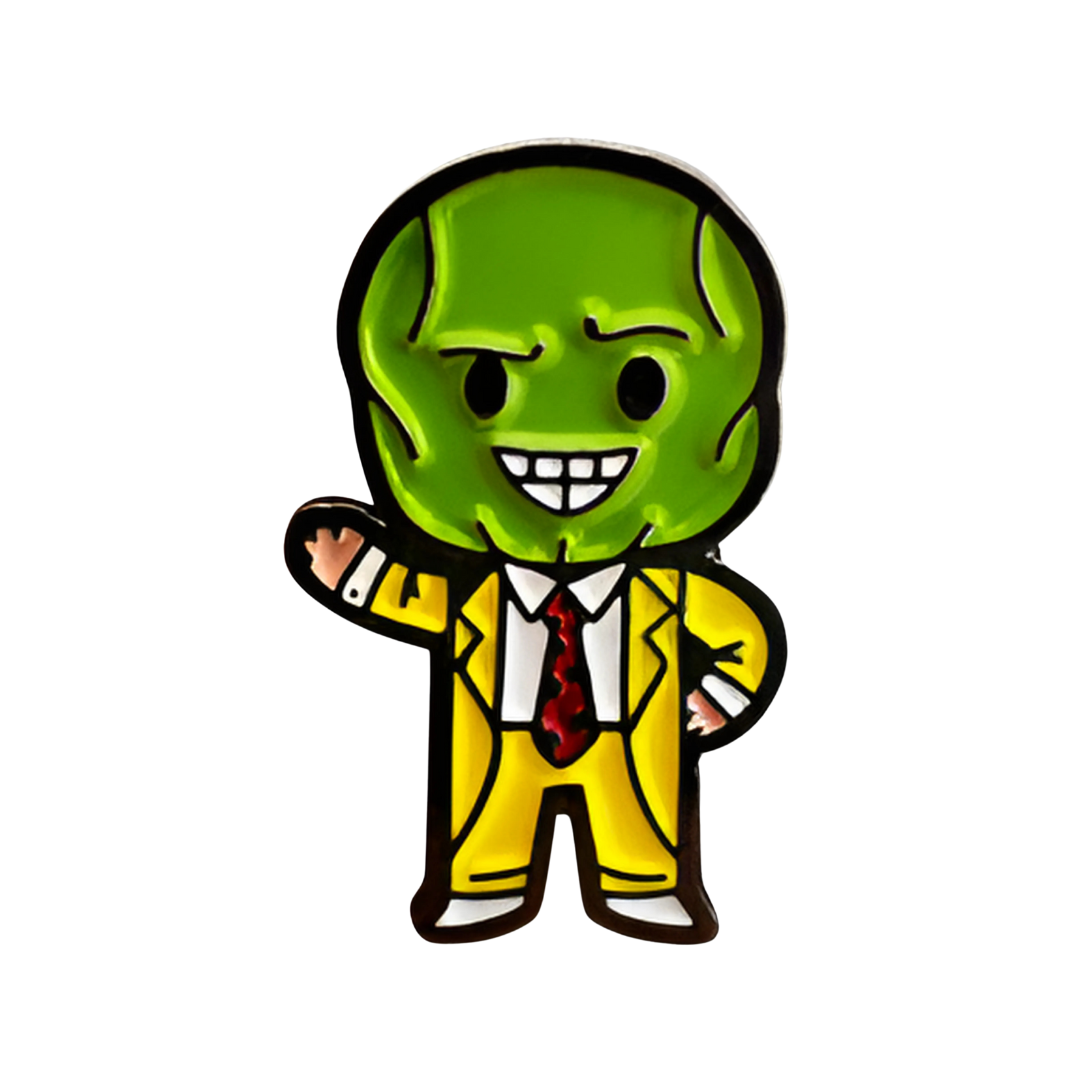 Pin La Máscara Metálico