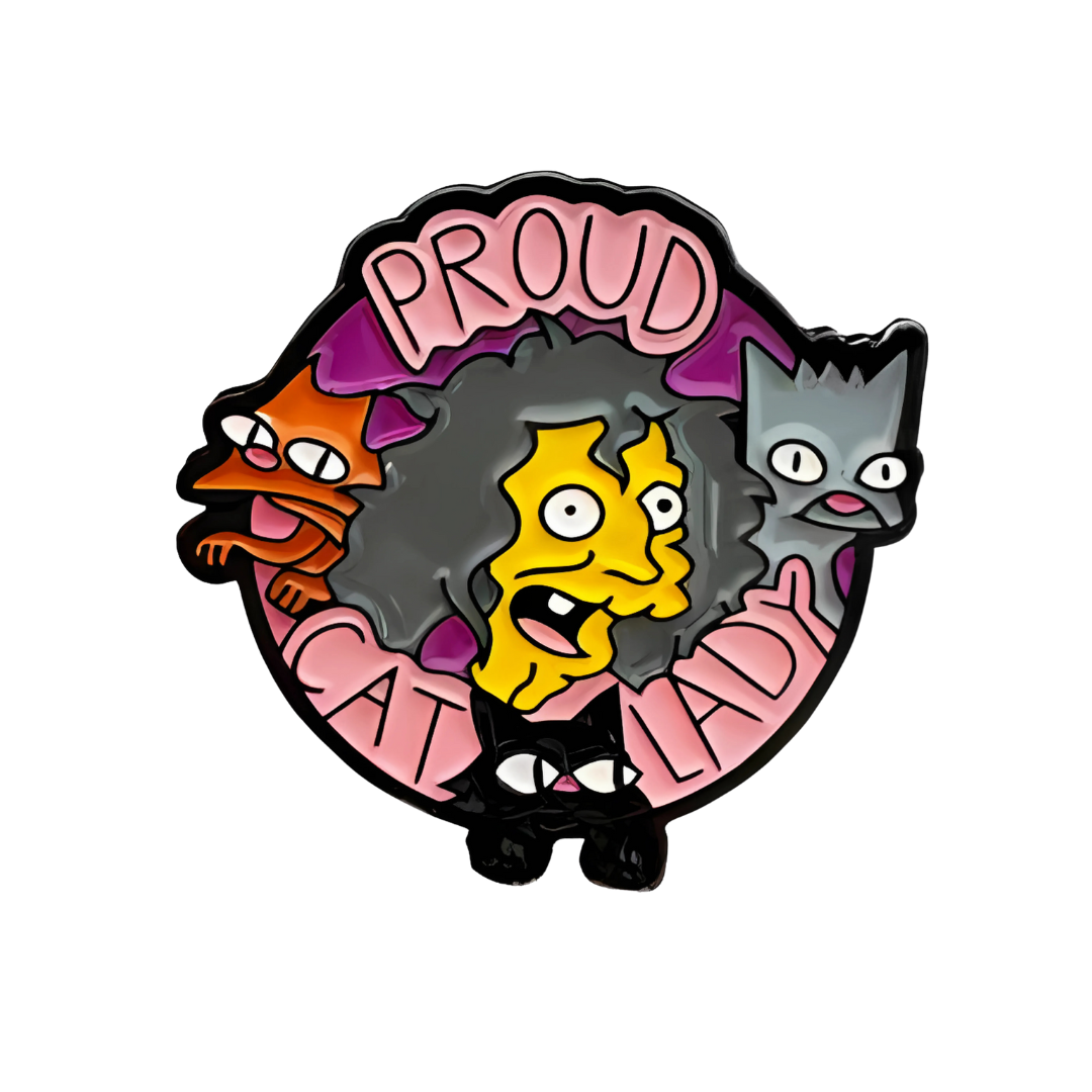 Pin Loca De los Gatos Metálico Ref 3