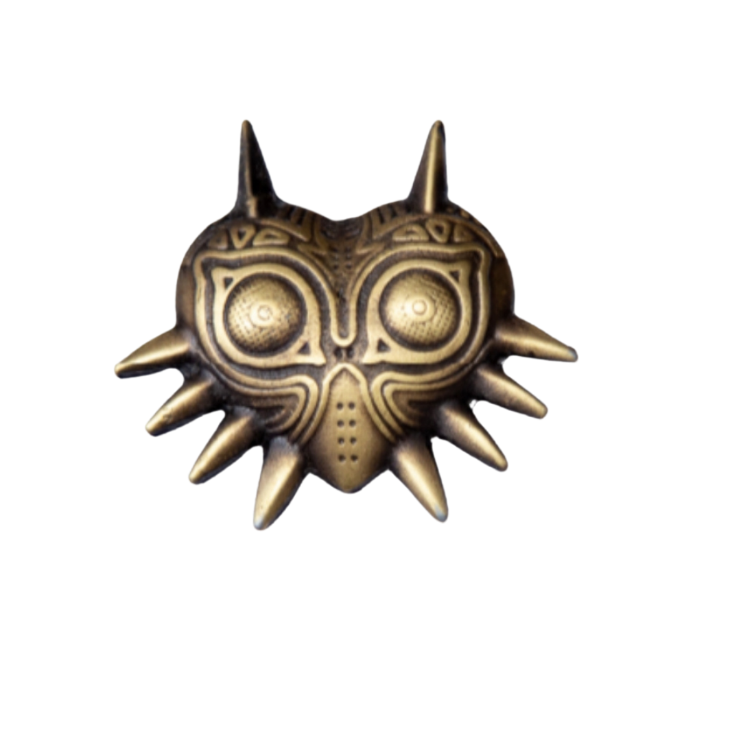Pin Majora's Mask Zelda Metálico Cobre