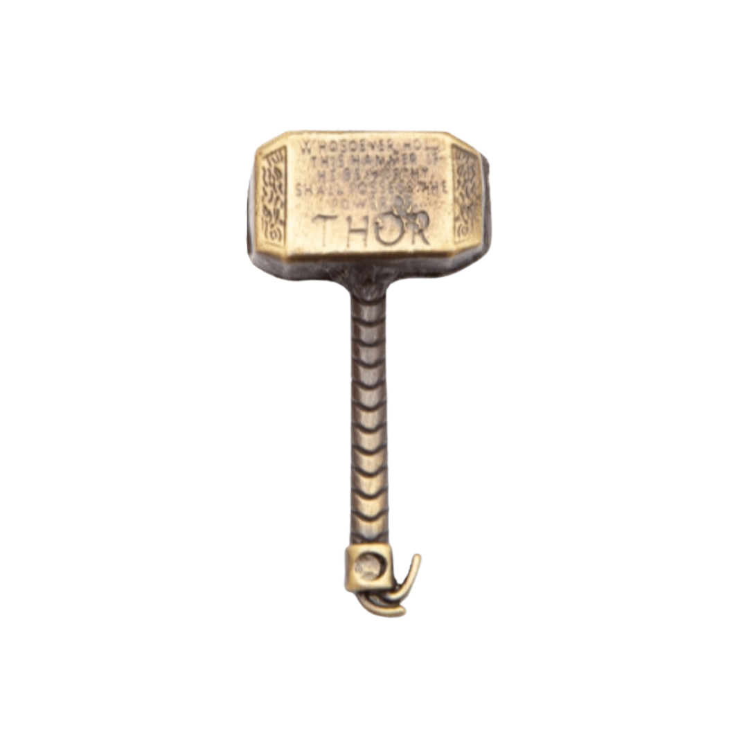 Pin Martillo De Thor Metálico Cobre