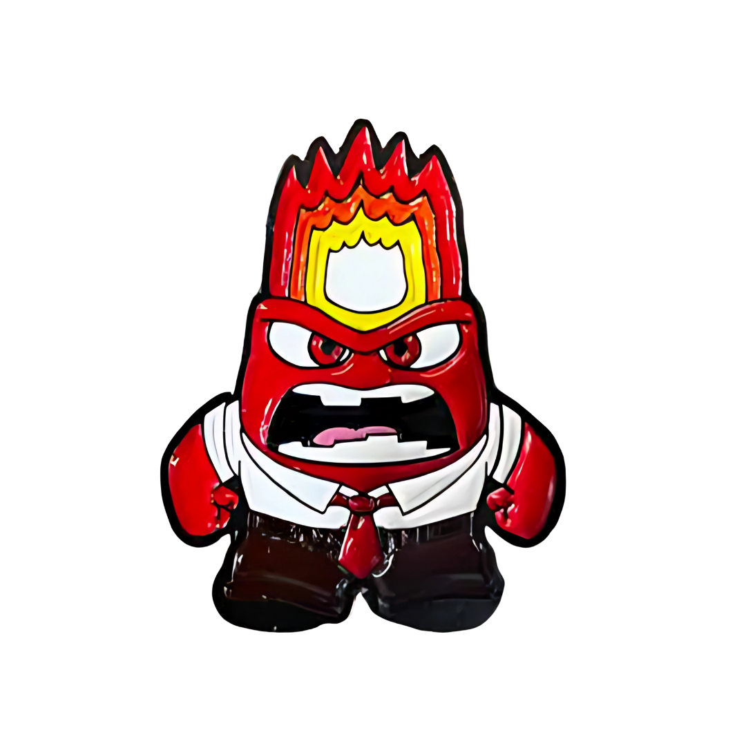 Pin Furia Intensamente Metálico