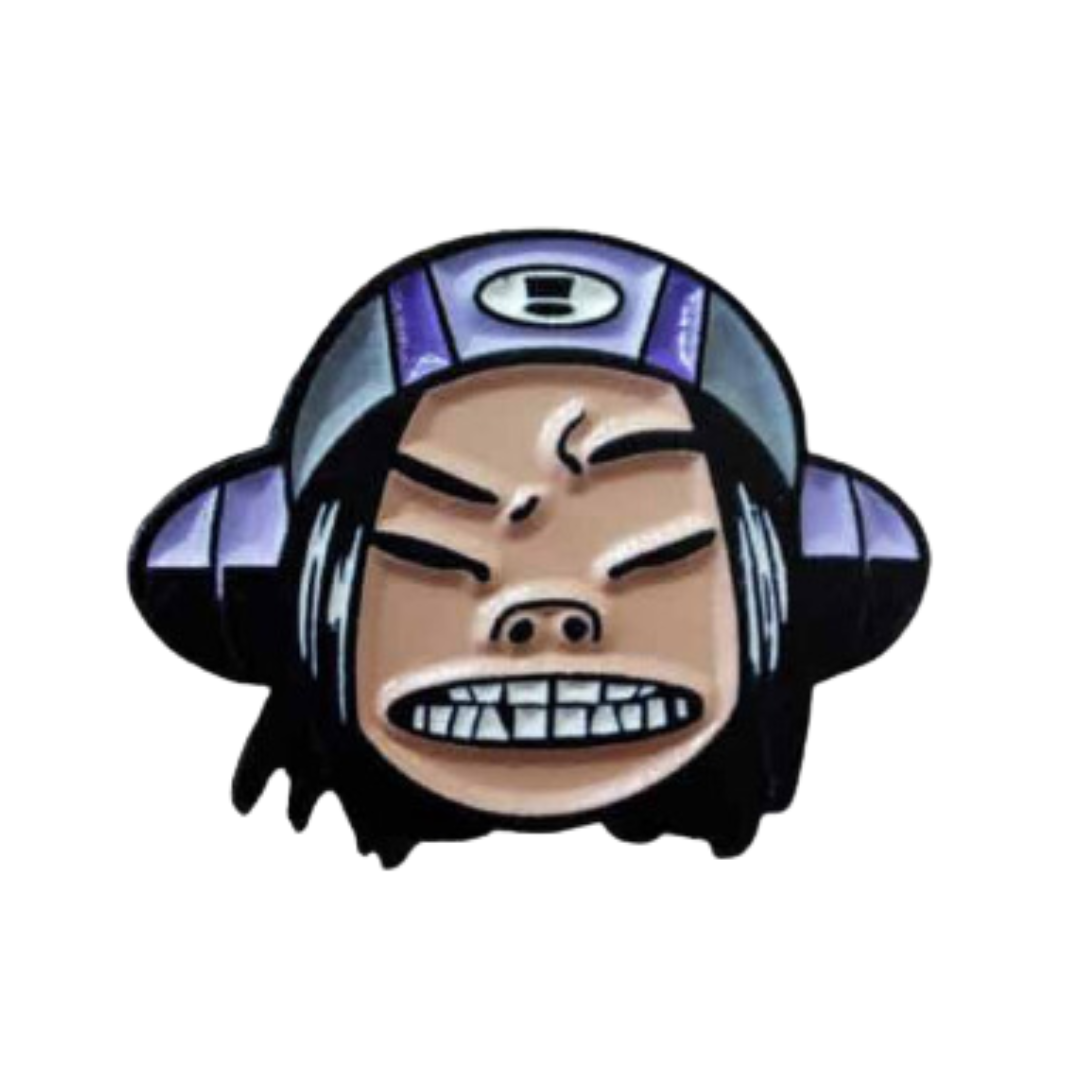 Pin Noodle Gorillaz Metálico