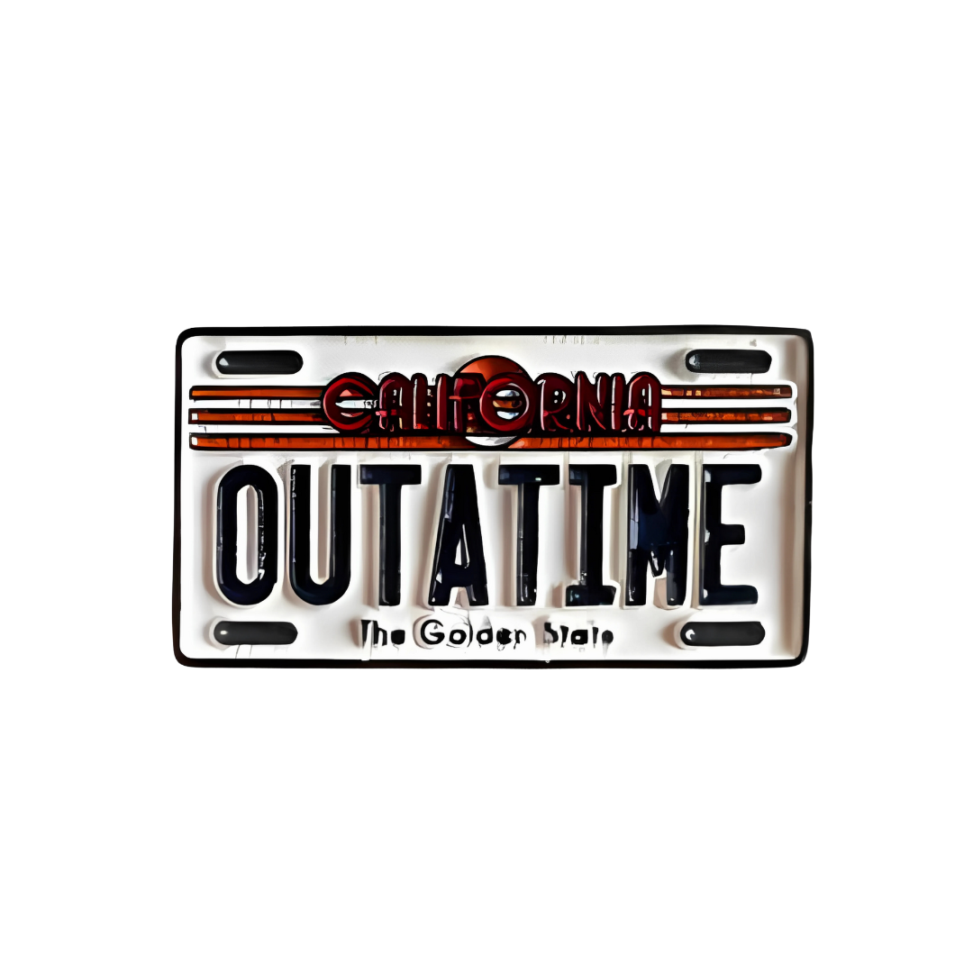 Pin Outatime Volver Al Futuro Metálico