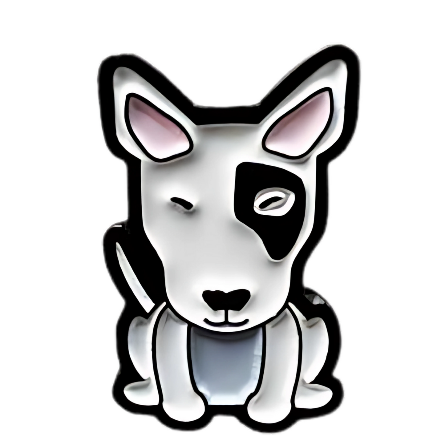 Pin Perro Bull Terrier Metálico