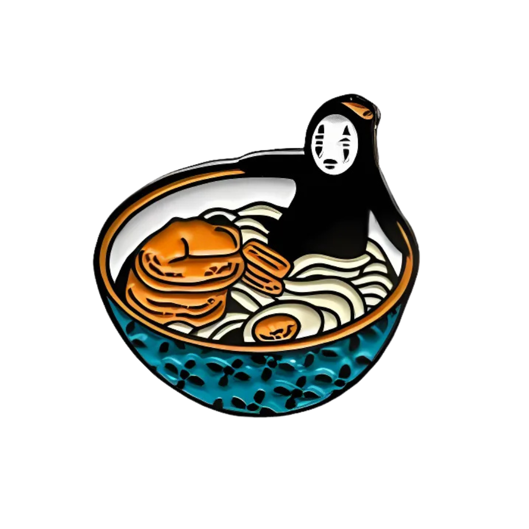 Pin Sin Cara Fideos Metálico
