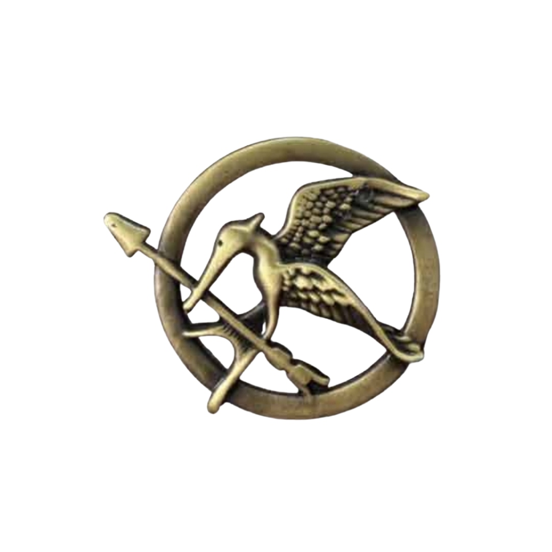 Pin Sinsajo Metálico Cobre (copia)