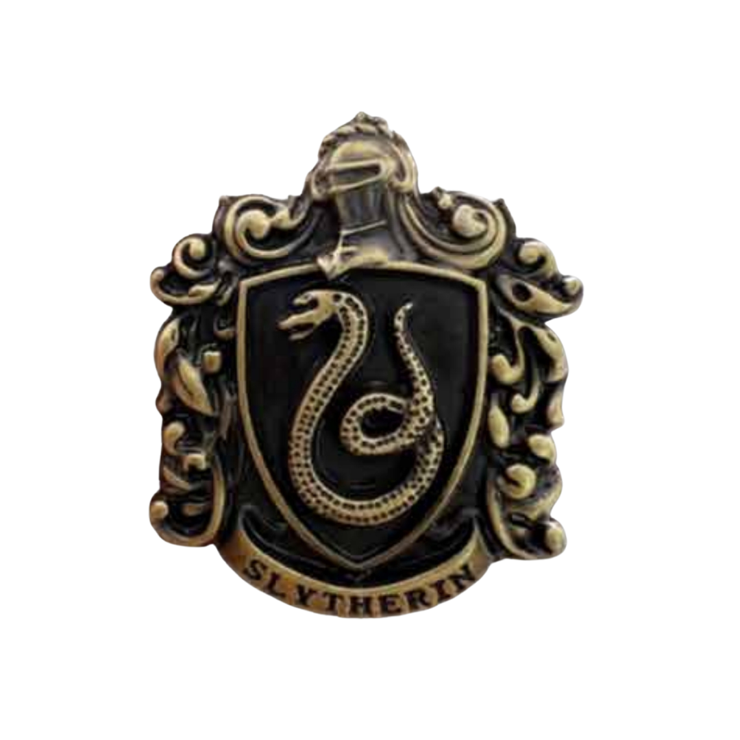 Pin Slytherin Metálico Cobre