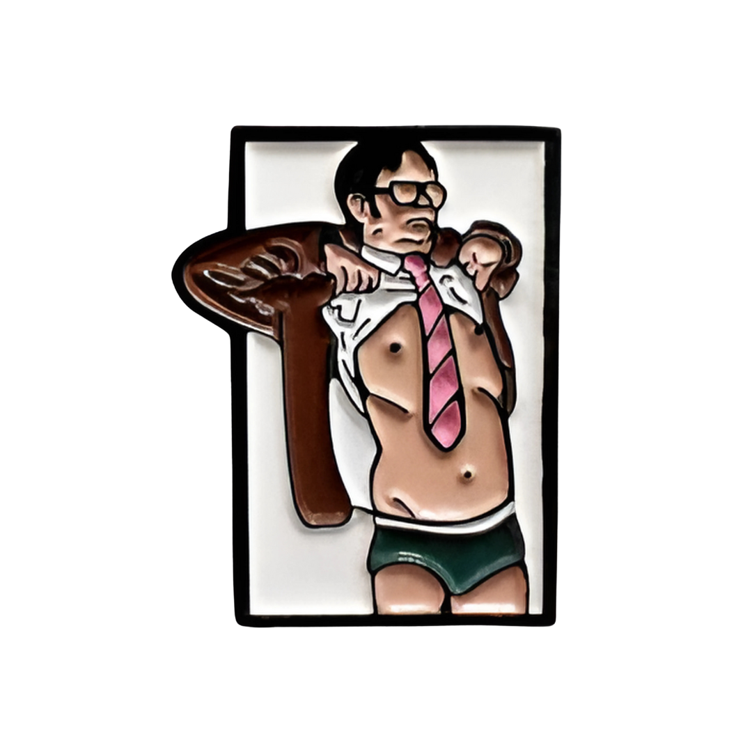 Pin The Office Dwight Schrute Metálico