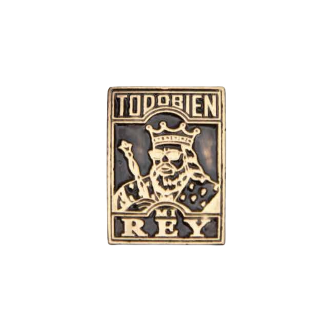 Pin Todo Bien Mi Rey Metálico Cobre