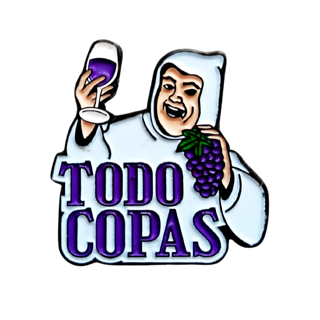 Pin Todo Copas Metálico