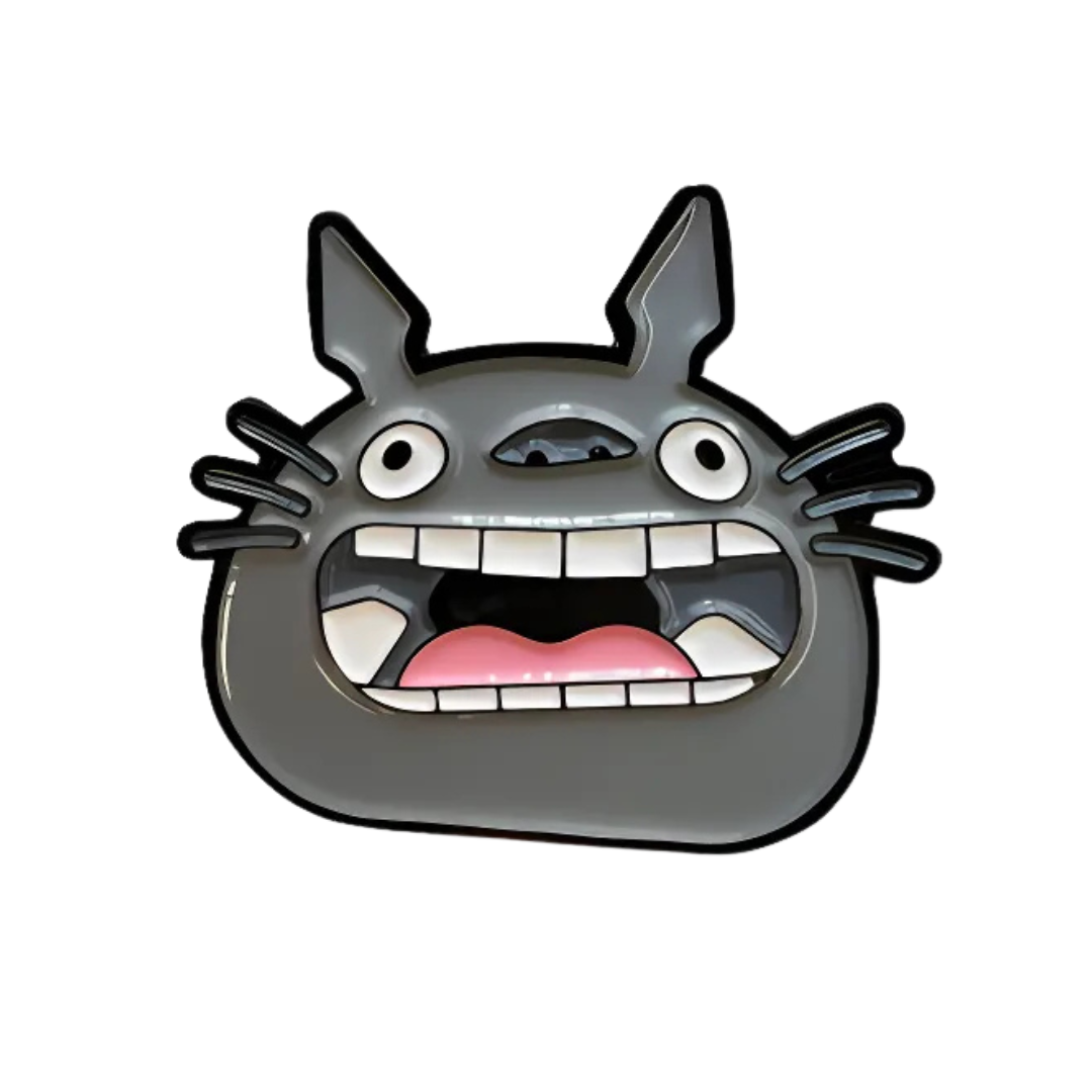 Pin Totoro Face Metálico