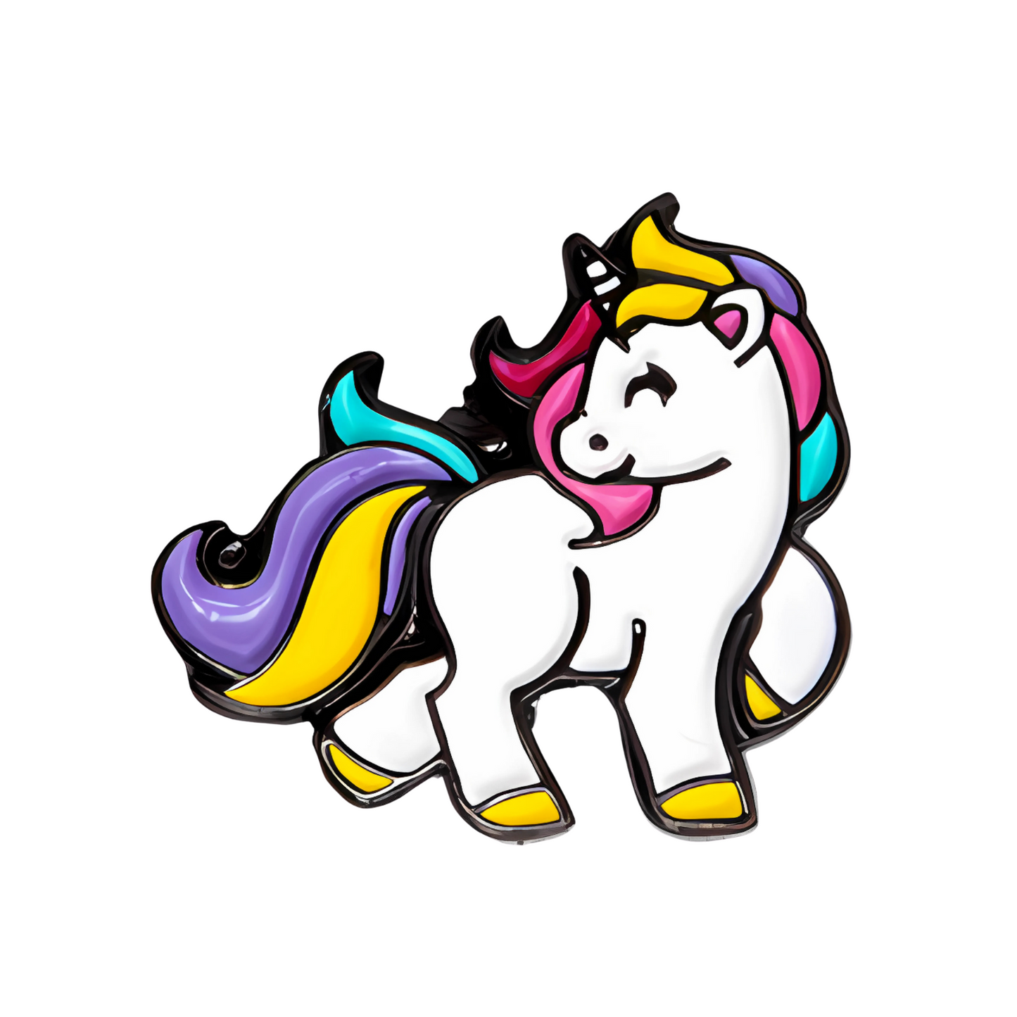 Pin Unicornio Metálico