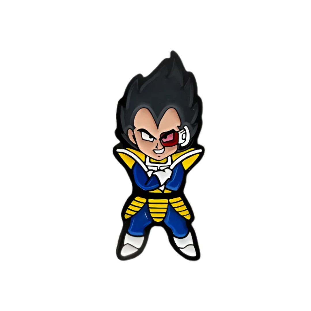Pin Vegeta Blue Metálico