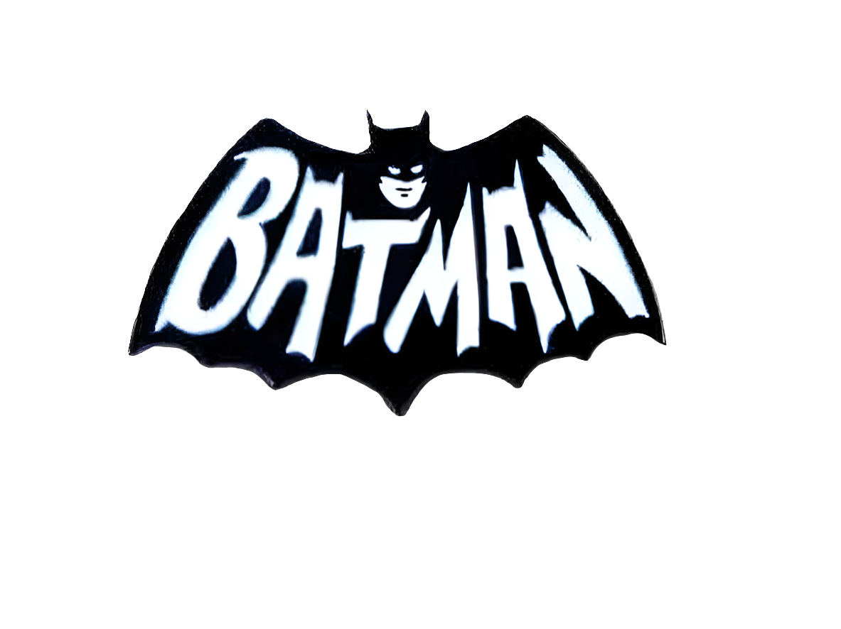 Pin Batman Negro Metálico