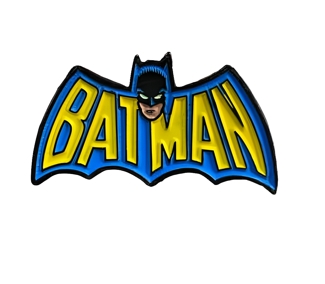 Pin Batman Azul Metálico
