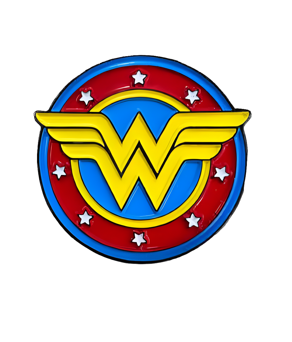 Pin metálico mujer maravilla