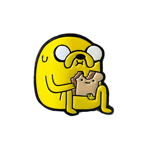 Pin Jake Sandwichito Hora De Aventura Metálico