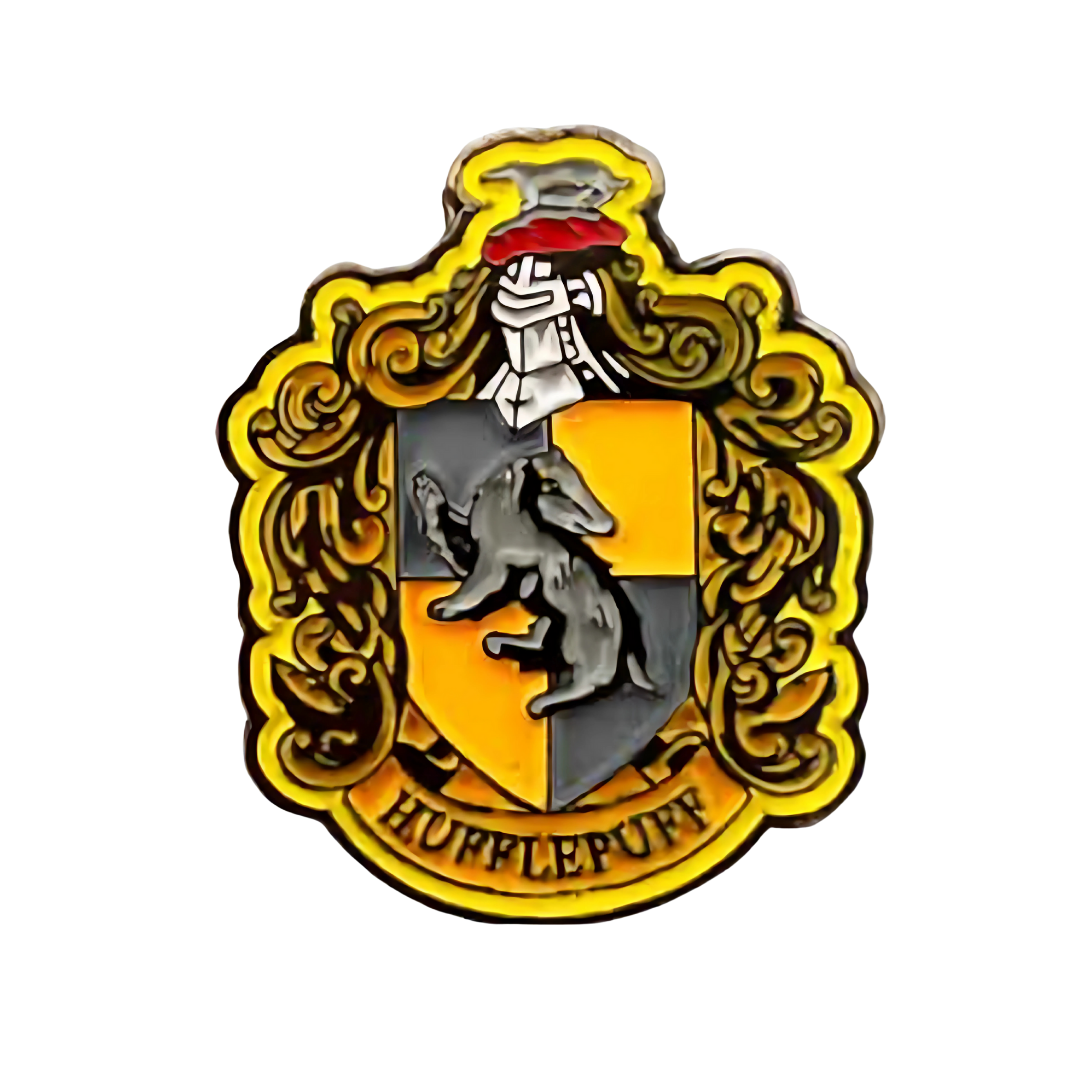 Pin Hufflepuff Metálico