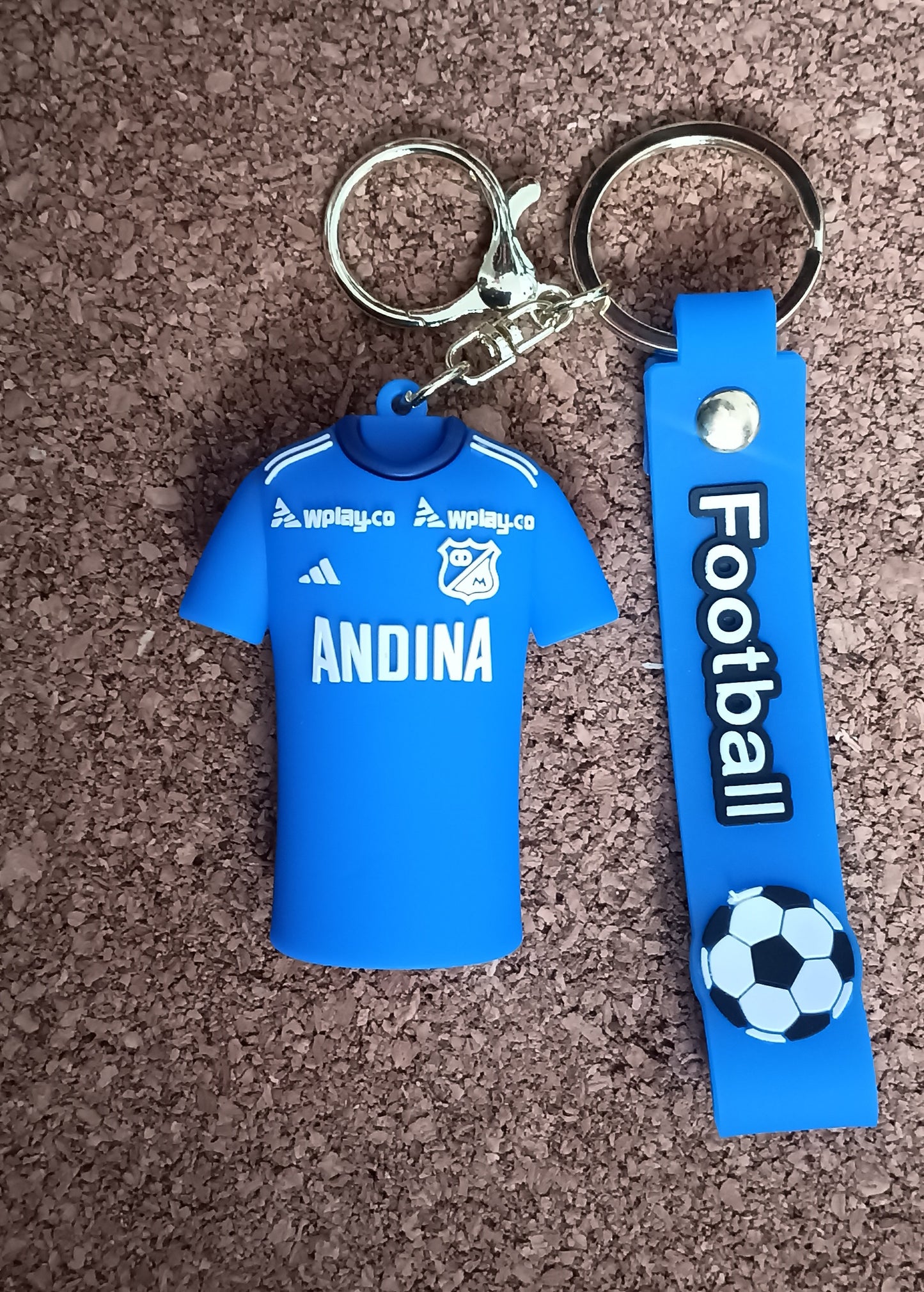 Llavero Millonarios Goma