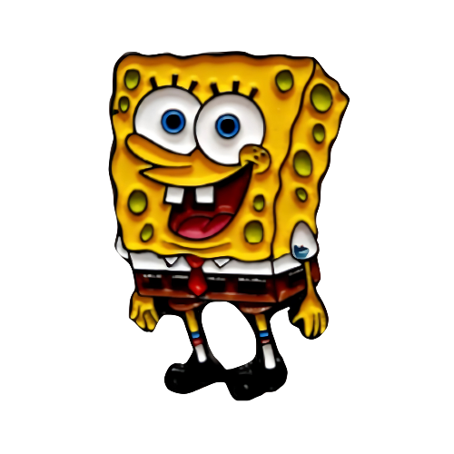 Pin Bob Esponja Metálico