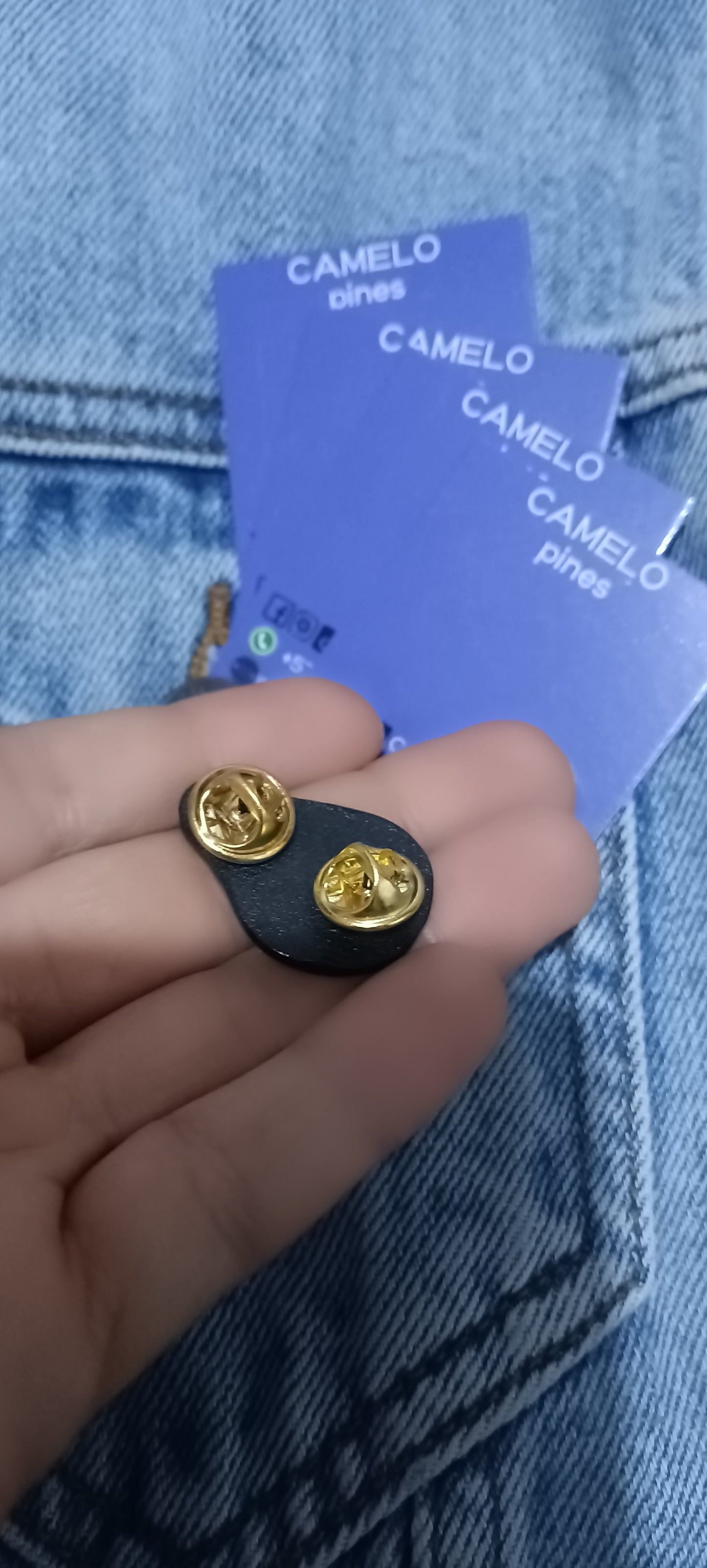 Pin Aguacate Metálico