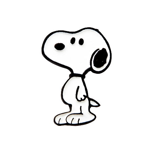 Pin Clásico Snoopy Metálico