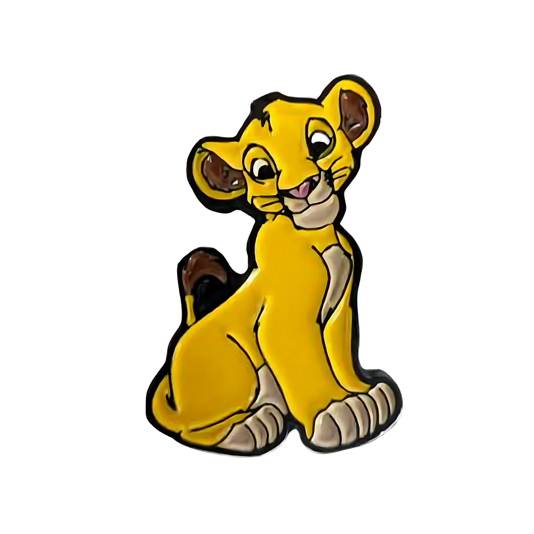 Pin Simba Del Rey León Metálico