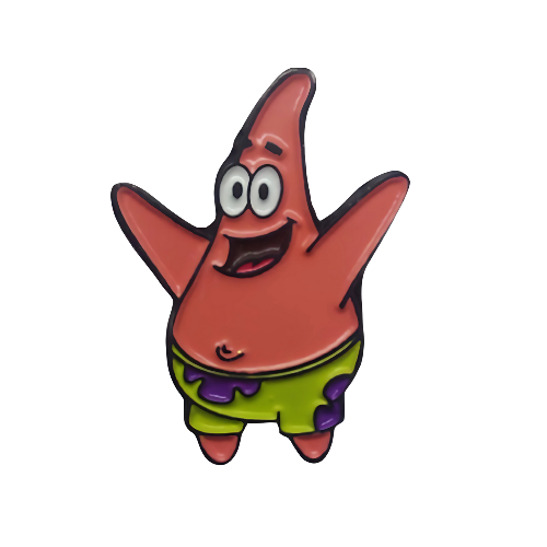 Pin Patricio Bob Esponja Metálico