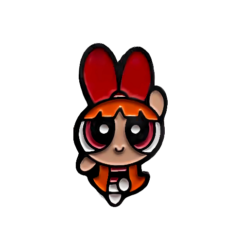 Pin Bom Bom Chicas Súper Poderosas Metálico