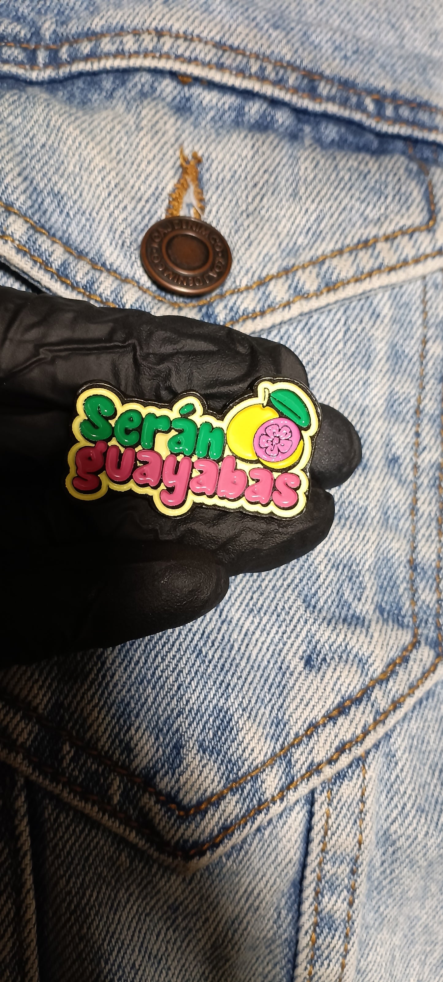 Pin Seran Guayabas Metálico