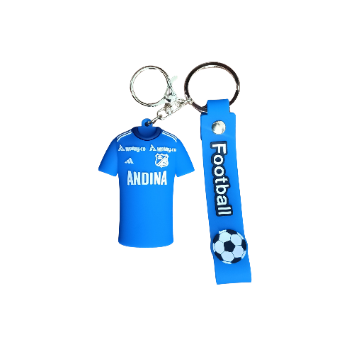 Llavero Millonarios Goma