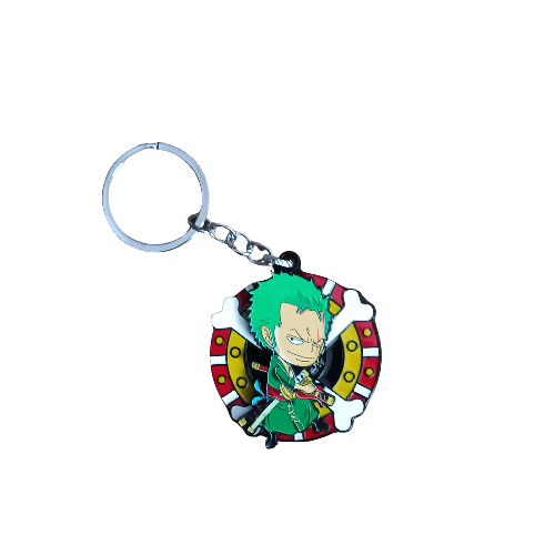Llavero Zoro One Piece Metálico